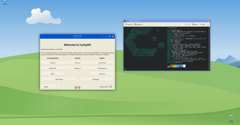 Image for the Tweet beginning: I replaced Windows with Linux